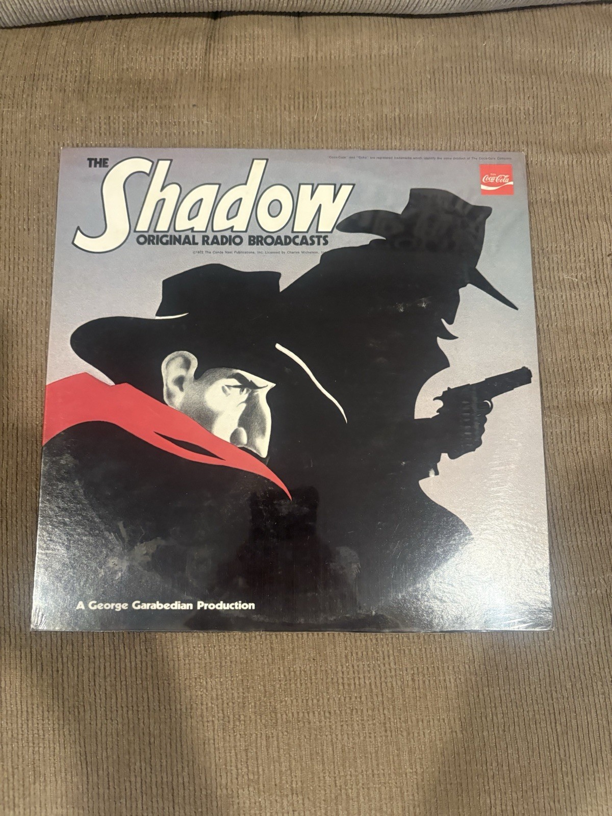 THE SHADOW Original Radio Broadcasts 1972 Coca Cola 33 RPM Record NEW SEALED THE SHADOW Original Radio Broadcasts 1972 Coca Cola 33 RPM Record NEW SEALED