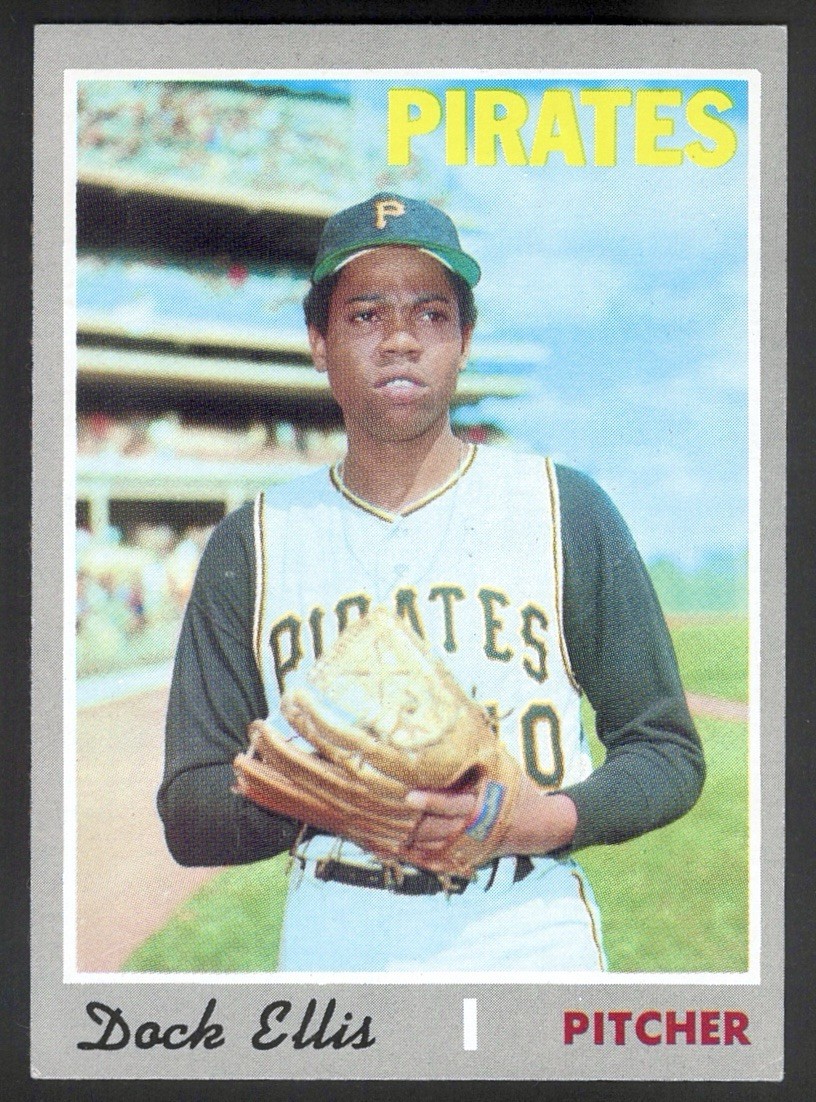 1970 Topps DOCK ELLIS #551 *Sharp EX (No Creases)* 2nd Year Pirates Legend 1970 Topps DOCK ELLIS #551 *Sharp EX (No Creases)* 2nd Year Pirates Legend