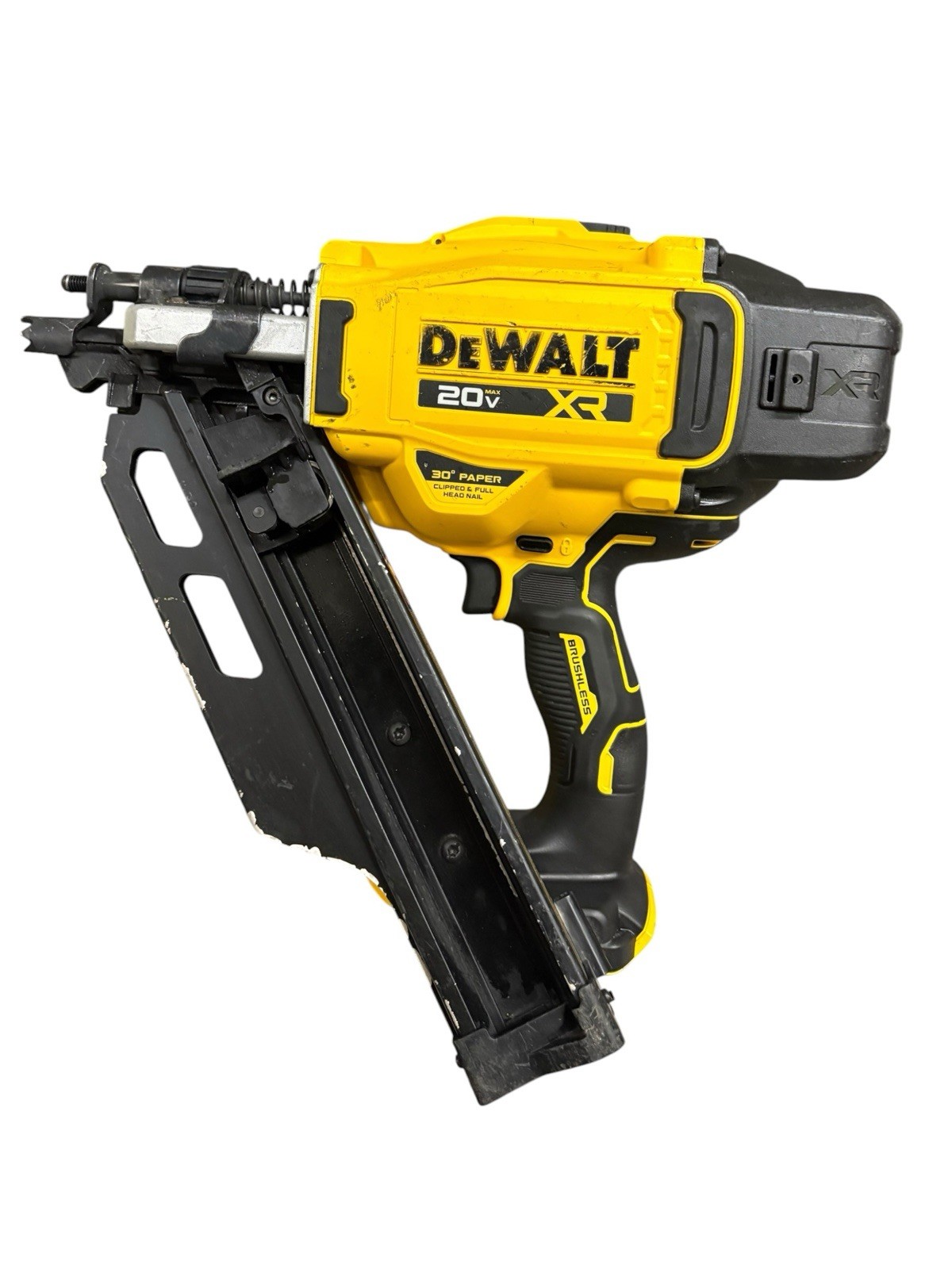 DeWalt 20V MAX 30° Cordless Paper Tape Framing Nailer DCN930B (Tool Only) DeWalt 20V MAX 30° Cordless Paper Tape Framing Nailer DCN930B (Tool Only)