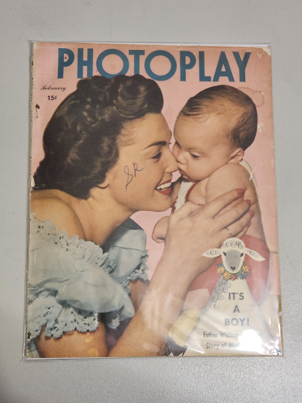 VINTAGE PHOTOPLAY MAGAZINE FEBRUARY 1950 READER COPY