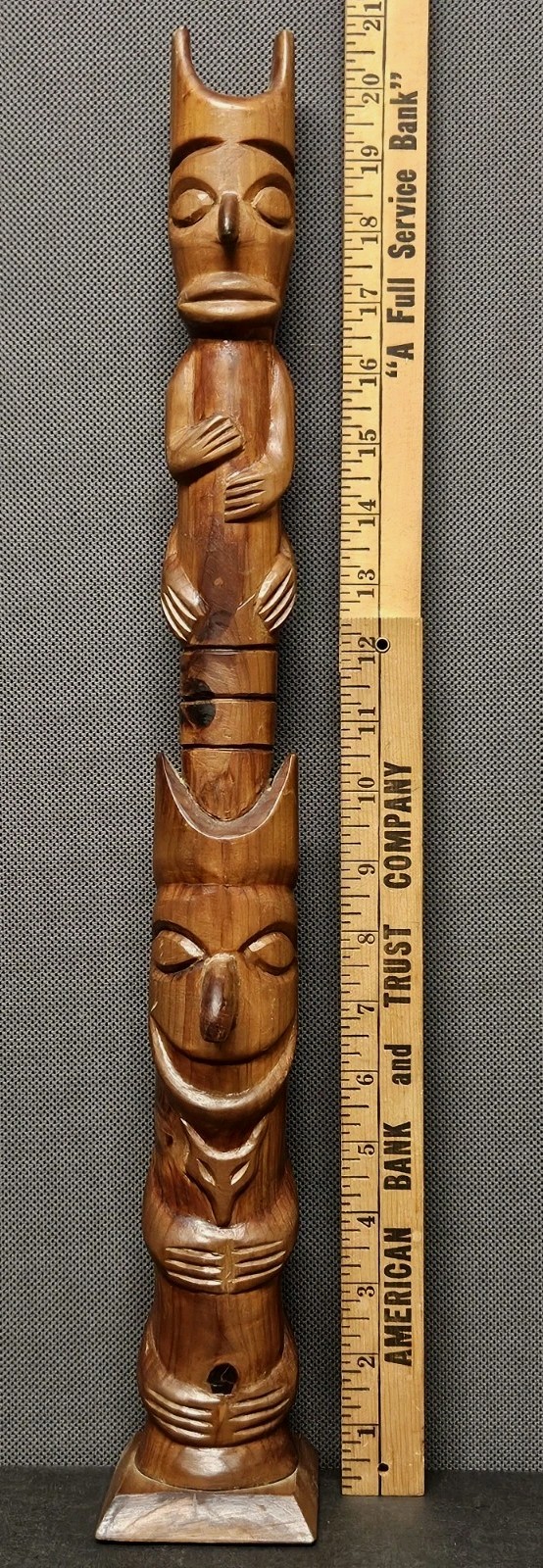Vtg 1968 Handcarved 20.5 Vtg 1968 Handcarved 20.5