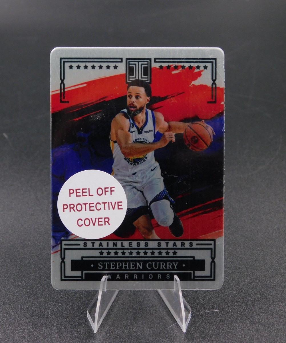 2023-24 Panini Impeccable #6 Stephen Curry Stainless Stars Asia Red 2023-24 Panini Impeccable #6 Stephen Curry Stainless Stars Asia Red