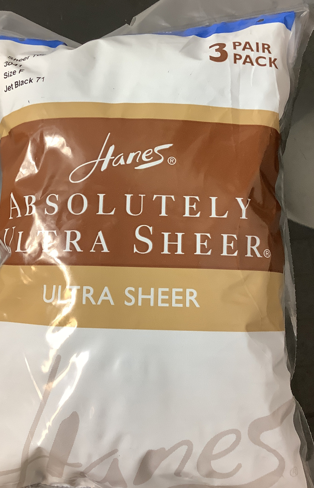 Hanes Absolutely Ultra Sheer pantyhose 3 pair pack slightly Imperfect Hanes Absolutely Ultra Sheer pantyhose 3 pair pack slightly Imperfect