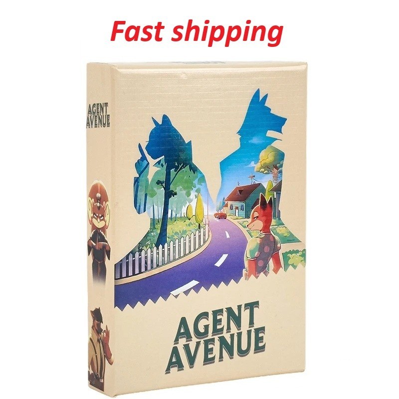 Agent Avenue Board Game Nerdlab Games New Sealed Christian Kudahl*