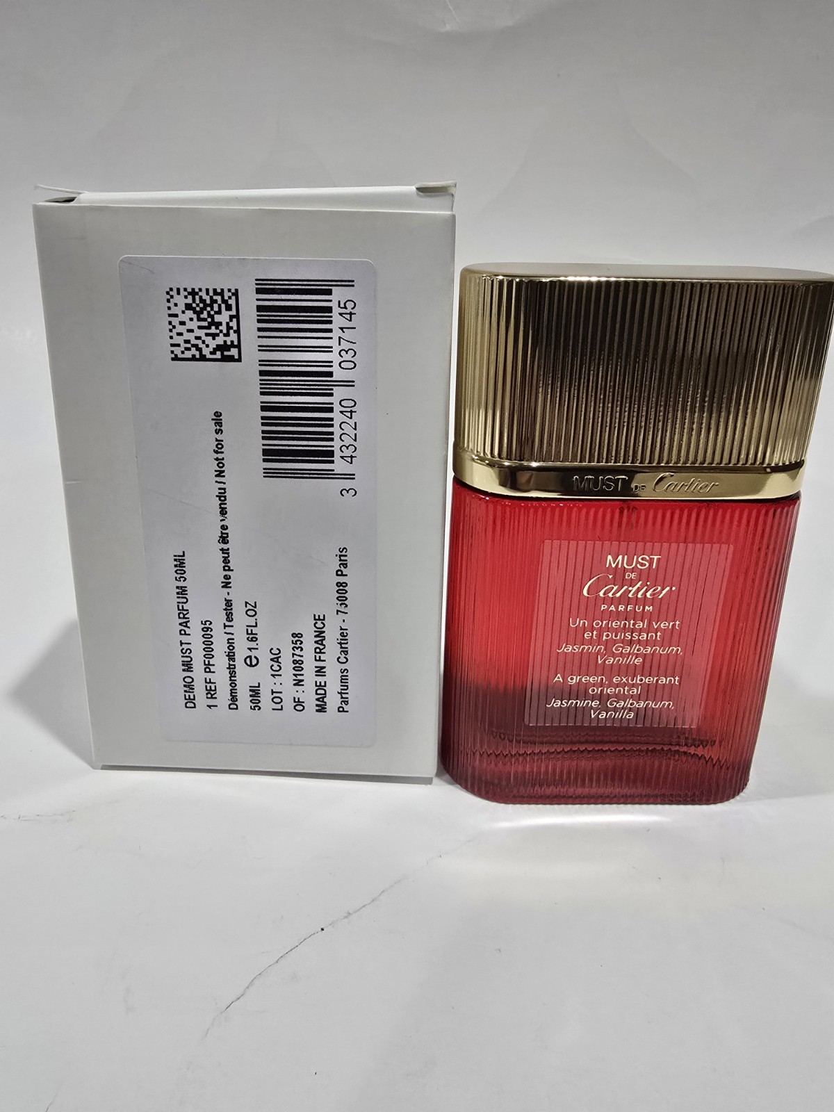 NEW Cartier Must de Cartier Parfum 1.6oz/50ml 100% AUTHENTIC NEW Cartier Must de Cartier Parfum 1.6oz/50ml 100% AUTHENTIC