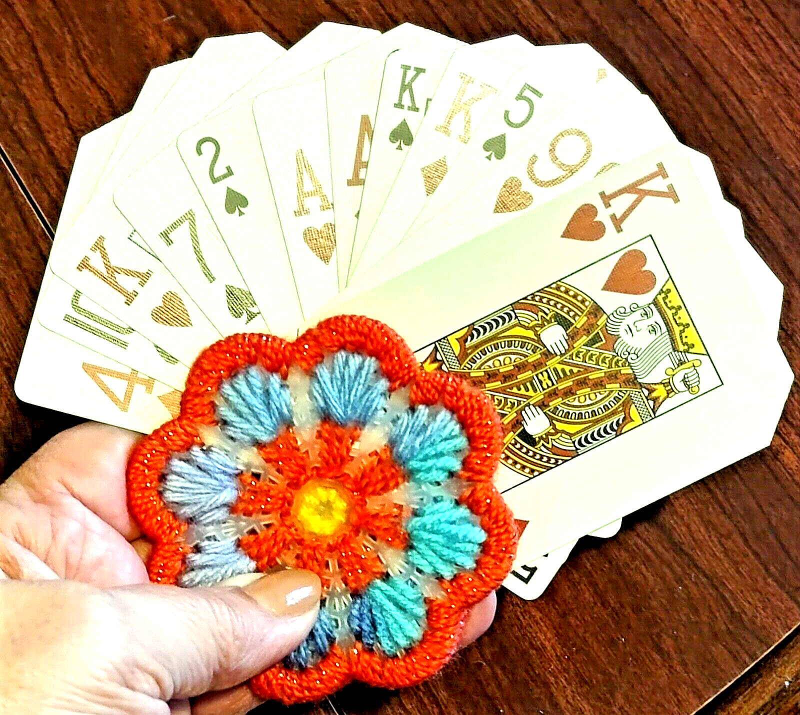 NEW PLAYING CARD HOLDER(s) for Elderly, Arthritis Sufferers, Children-Handmade