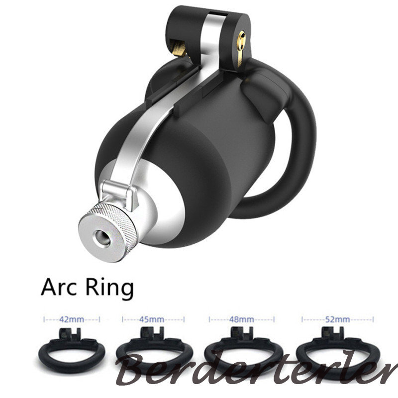 2023 NEW Bionic Design Hinged Cage Male Chastity Device Metal Tube 2 Types Rings 2023 NEW Bionic Design Hinged Cage Male Chastity Device Metal Tube 2 Types Rings