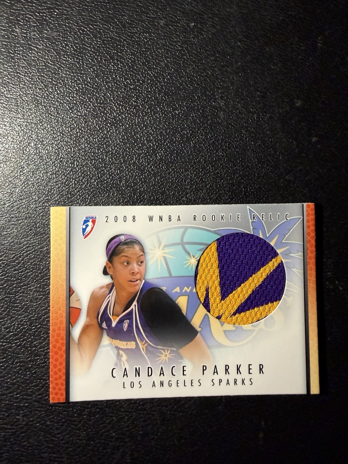 Candace Parker 2008 WNBA Jersey Patch /444 Rookie Rc Piece Of Logo Sparks Candace Parker 2008 WNBA Jersey Patch /444 Rookie Rc Piece Of Logo Sparks