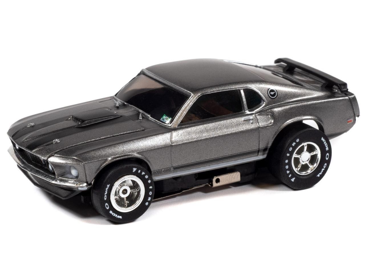 Auto World SC426-4 Xtraction John Wick 1969 Ford Mustang HO Scale Slot Car