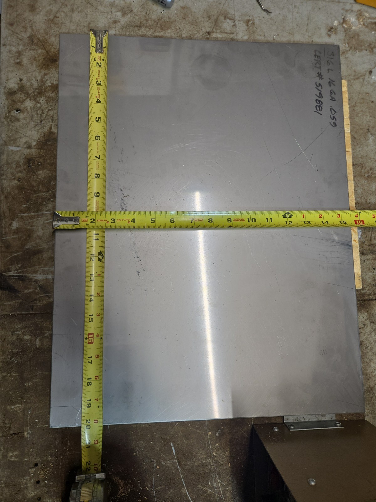 316L Stainless Steel Sheet 20