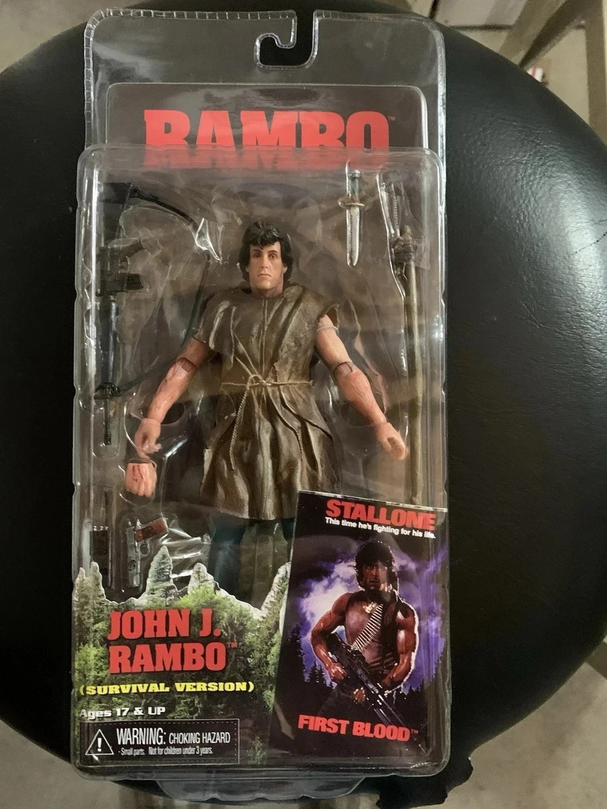 NECA RAMBO FIRST BLOOD SURVIVAL VERSION NEW ACTION FIGURE NECA RAMBO FIRST BLOOD SURVIVAL VERSION NEW ACTION FIGURE