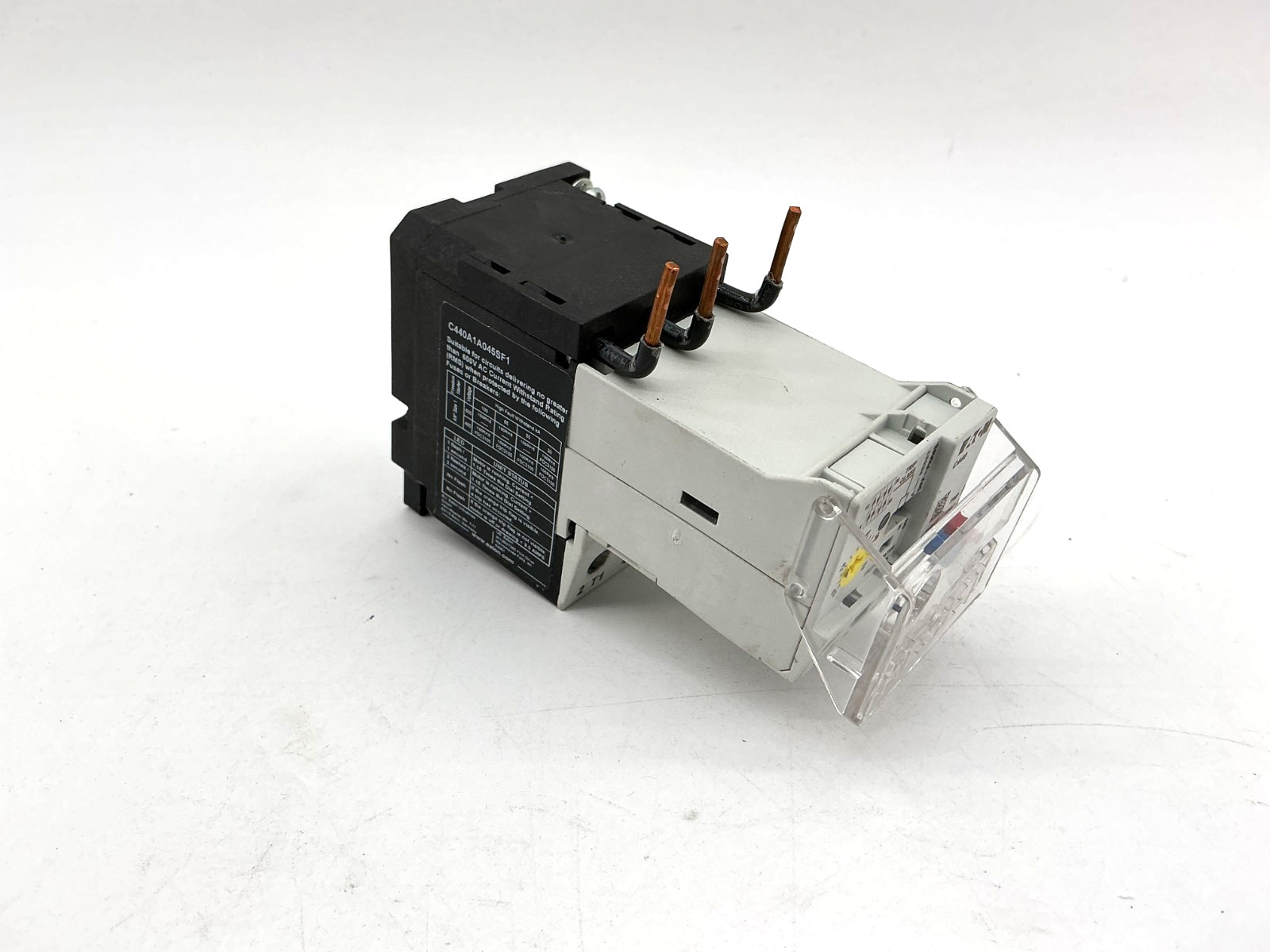 Eaton C440A1A045SF1 Electronic Overload Relay 9-45A NEMA Size 1 - No Box Eaton C440A1A045SF1 Electronic Overload Relay 9-45A NEMA Size 1 - No Box