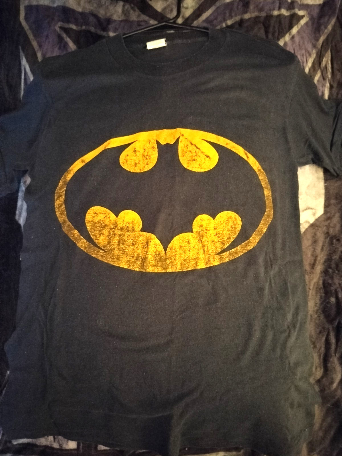 Vintage 1989 Batman Shirt L Faded No Dryrot Vintage 1989 Batman Shirt L Faded No Dryrot