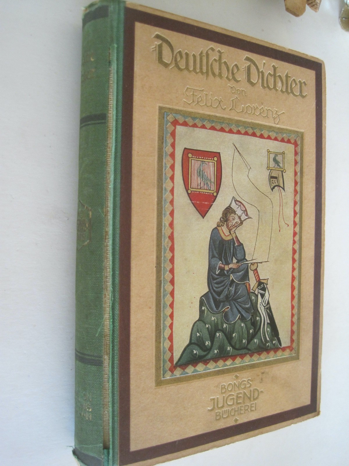 Deutsche Dichter Felix Lorenz In German Borgs Jugend 1922