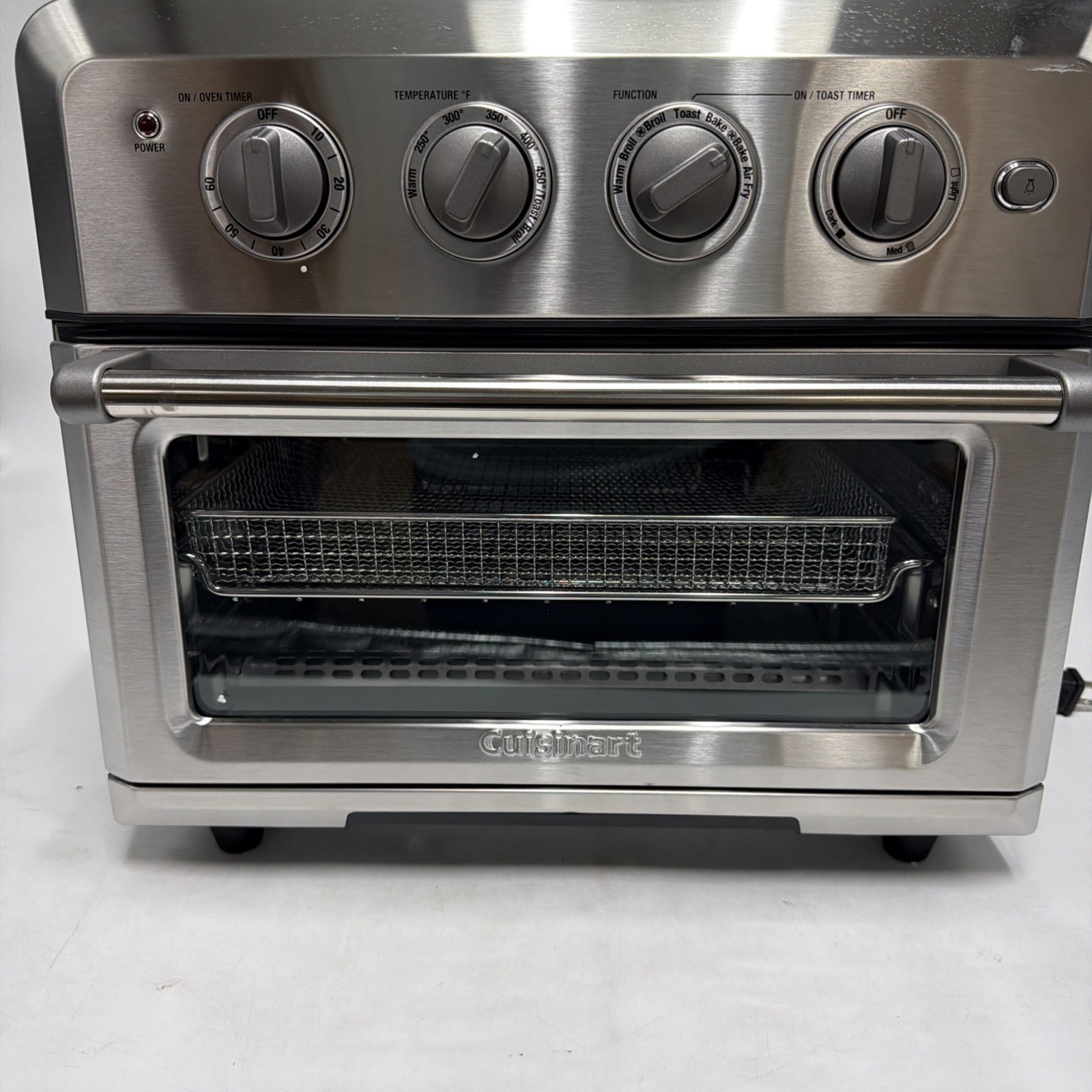 Cuisinart Air Fryer Toaster Oven with Grill 1800W 7in1 TOA122NAS Stainless Steel