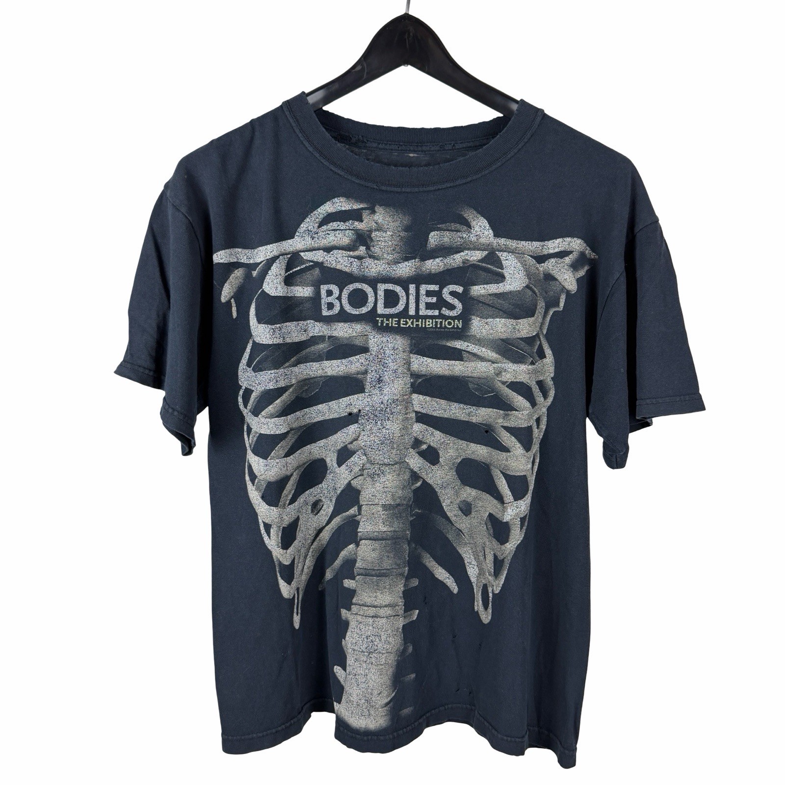 Vintage 2000s Bodies The Exhibition Faded Bones Grunge Graphic Shirt Size S Vintage 2000s Bodies The Exhibition Faded Bones Grunge Graphic Shirt Size S