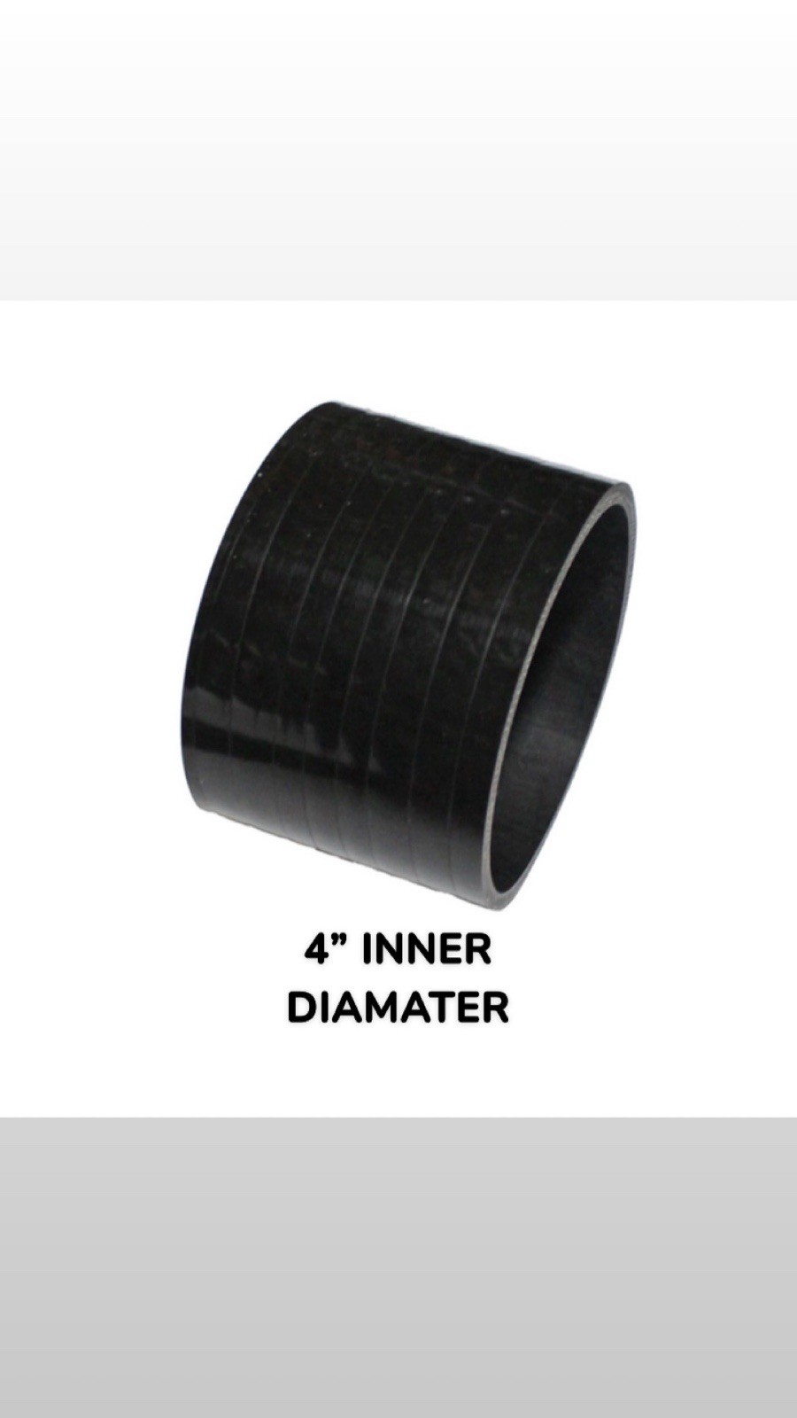HIGH TEMP EXHAUST COUPLER - 4” INNER DIAMETER - PWC JS550 X2 650 750 & OTHERS HIGH TEMP EXHAUST COUPLER - 4” INNER DIAMETER - PWC JS550 X2 650 750 & OTHERS