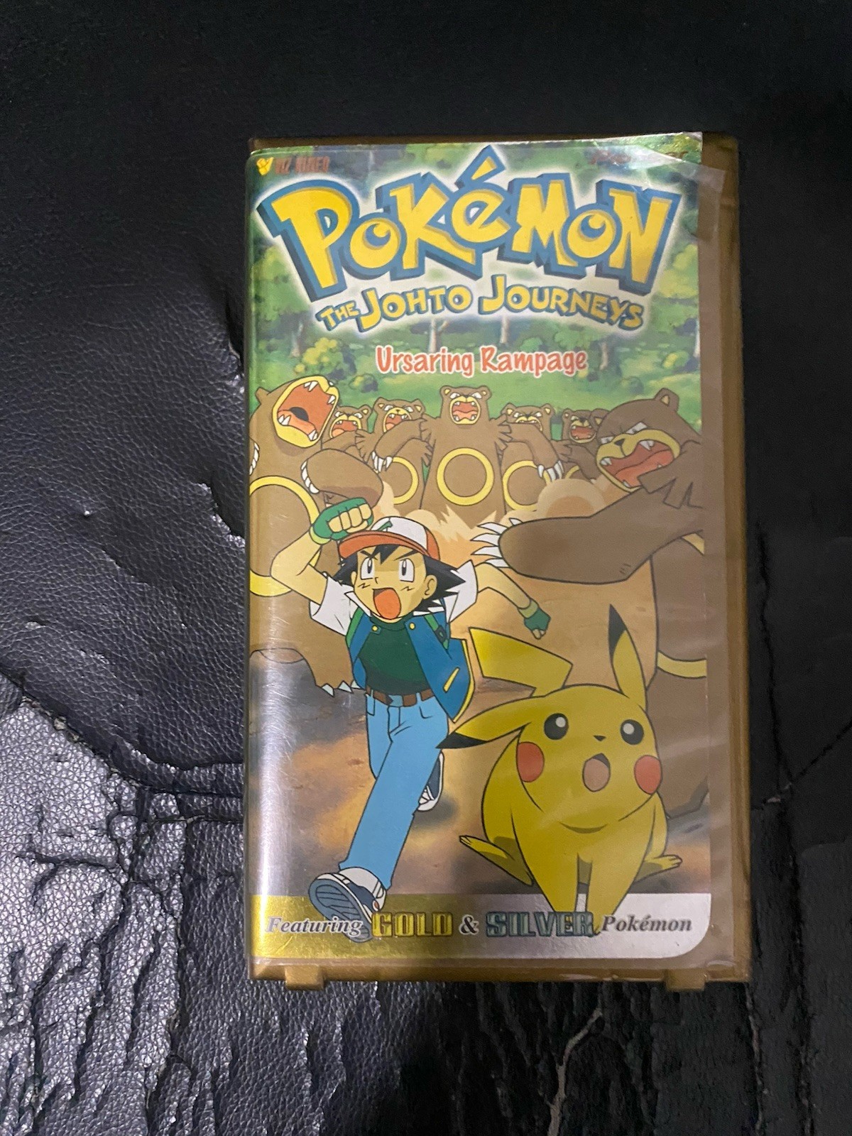 Pokemon The Jhoto Journeys Ursaring Rampage Vhs Tape