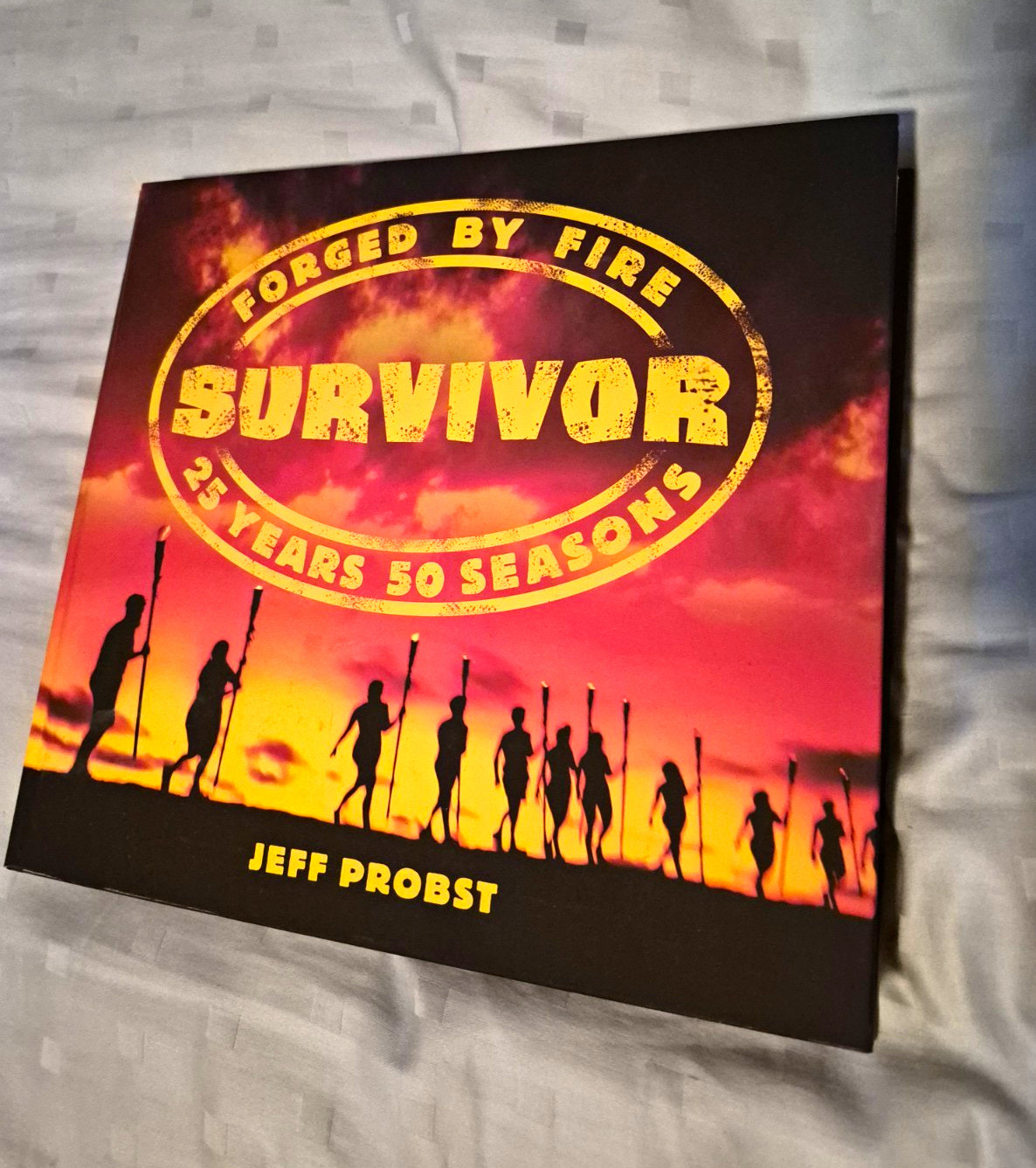 Survivor: Forged by Fire by Jeff Probst Hardcover English TV Nonfiction Survivor: Forged by Fire by Jeff Probst Hardcover English TV Nonfiction