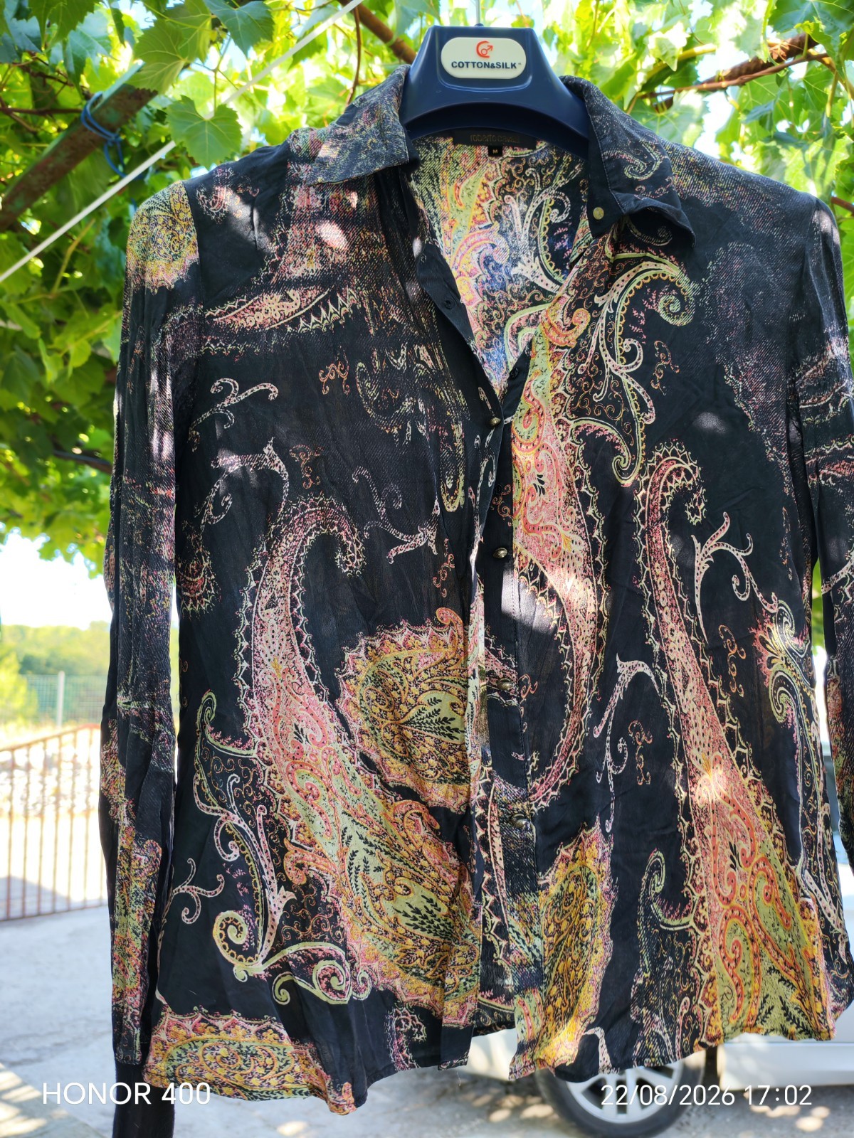 Vintage Roberto Cavalli Silk Suit - Paisley Print - Size 42 Vintage Roberto Cavalli Silk Suit - Paisley Print - Size 42