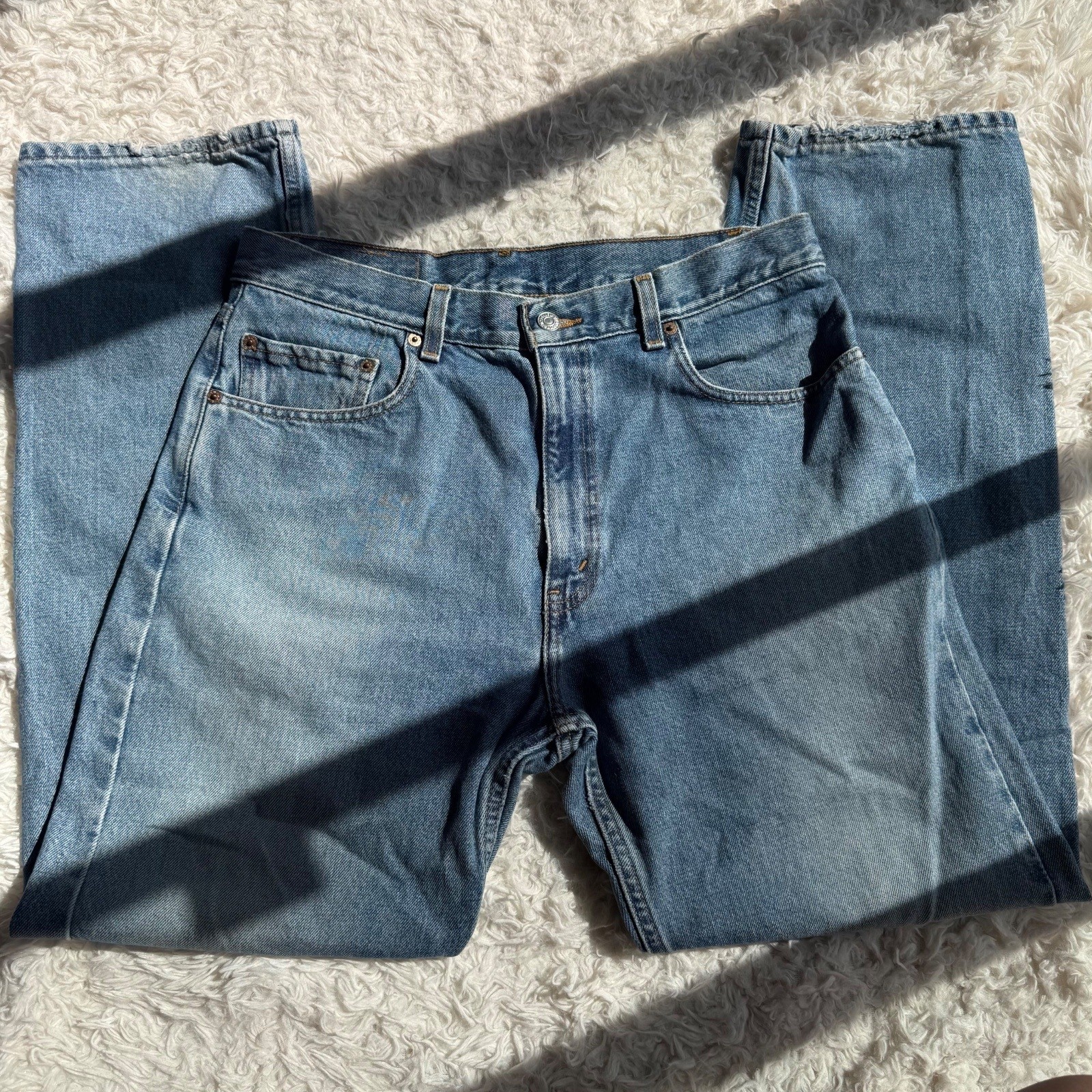 Levi 34x30 light wash jeans