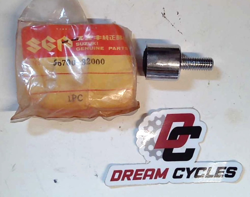 NOS GENUINE SUZUKI TS250 TS400 RUBBER MIRROR MOUNT 56700-32000 TS 250 400 OEM NOS GENUINE SUZUKI TS250 TS400 RUBBER MIRROR MOUNT 56700-32000 TS 250 400 OEM