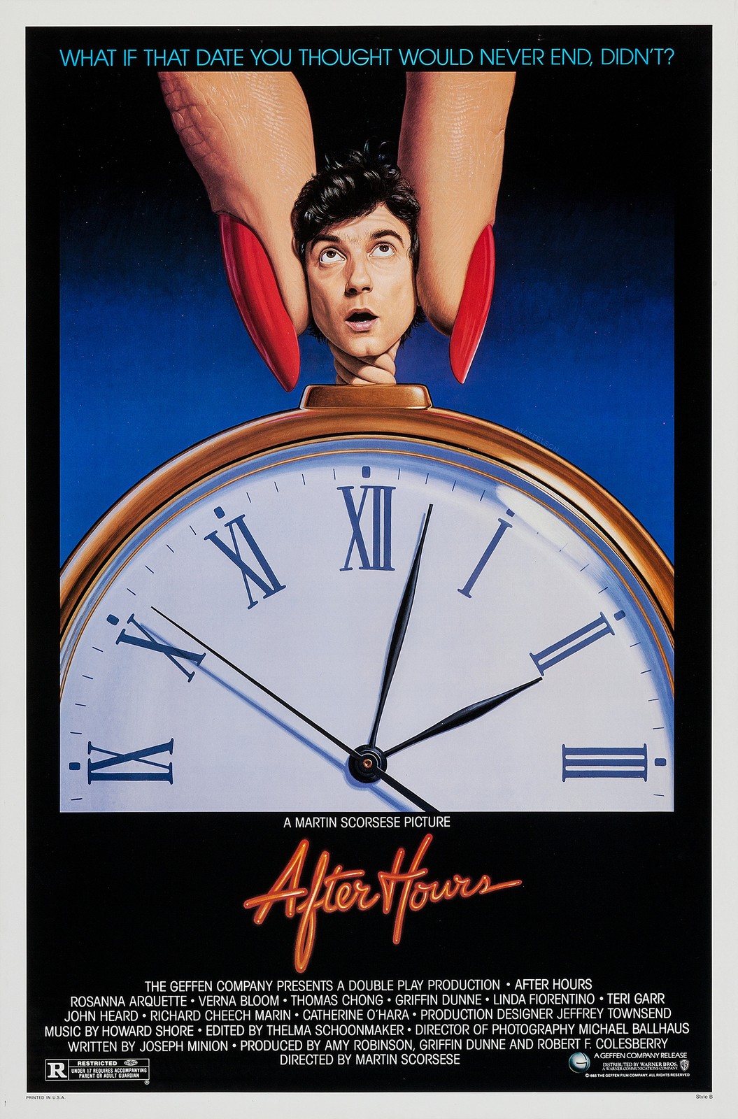1985 Promo Film Poster Print \