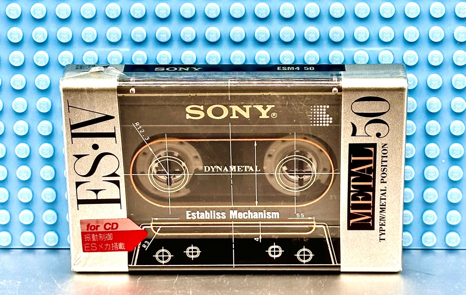 SONY ES IV METAL 50 1991 JAPAN TYPE IV BLANK CASSETTE TAPE (1) (SEALED) SONY ES IV METAL 50 1991 JAPAN TYPE IV BLANK CASSETTE TAPE (1) (SEALED)