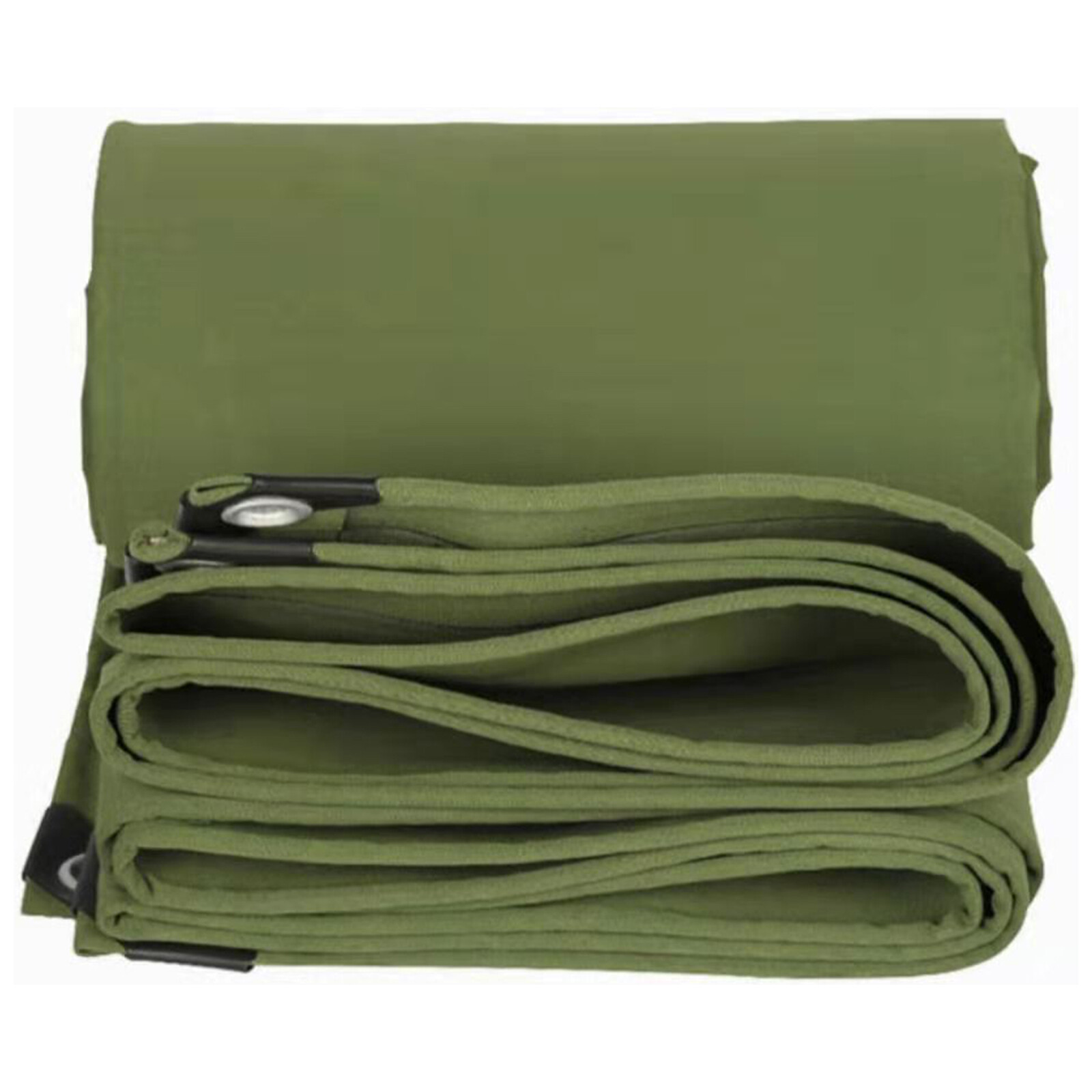 Heavy Duty Canvas Tarps Shelter w Grommet Tarpaulin Cover Canopy Water-Resistant