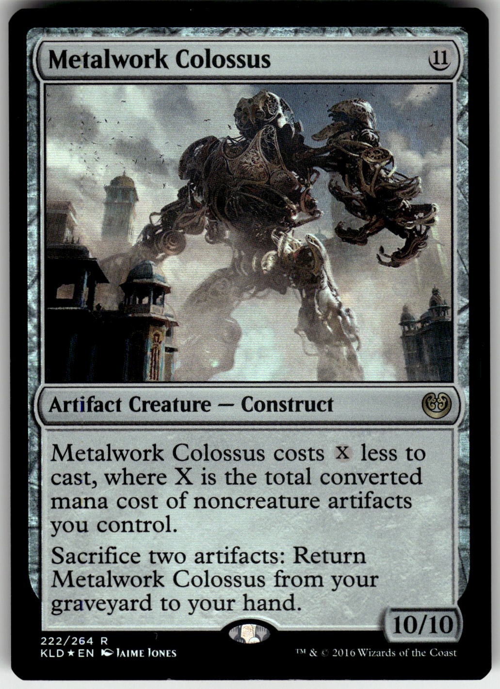 Metalwork Colossus 222 - Magic: The Gathering Kaladesh - Foil NM