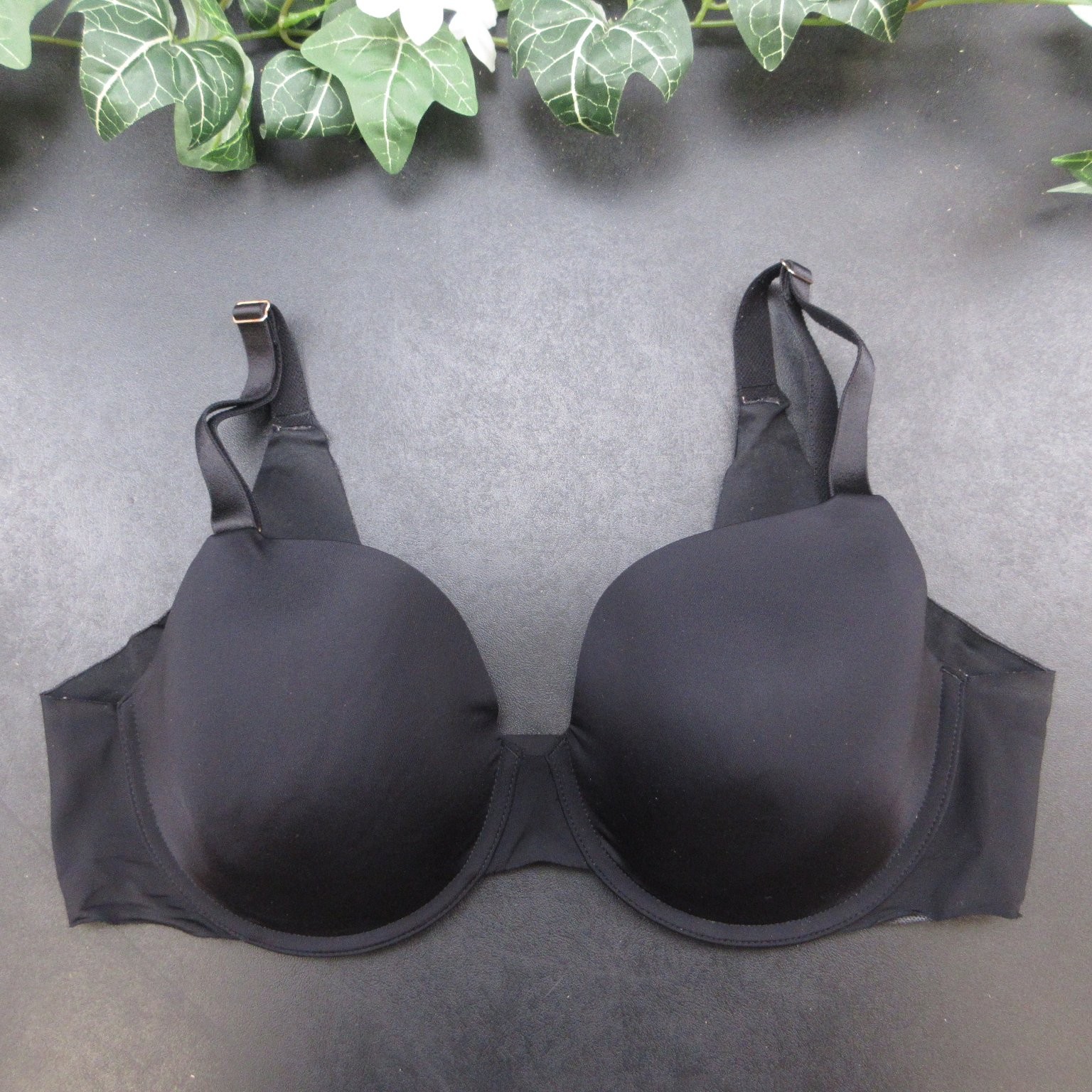 Soma Women\'s Black 38C Vanishing 360 Perfect Coverage Underwire Bra Nylon Blend Soma Women\'s Black 38C Vanishing 360 Perfect Coverage Underwire Bra Nylon Blend