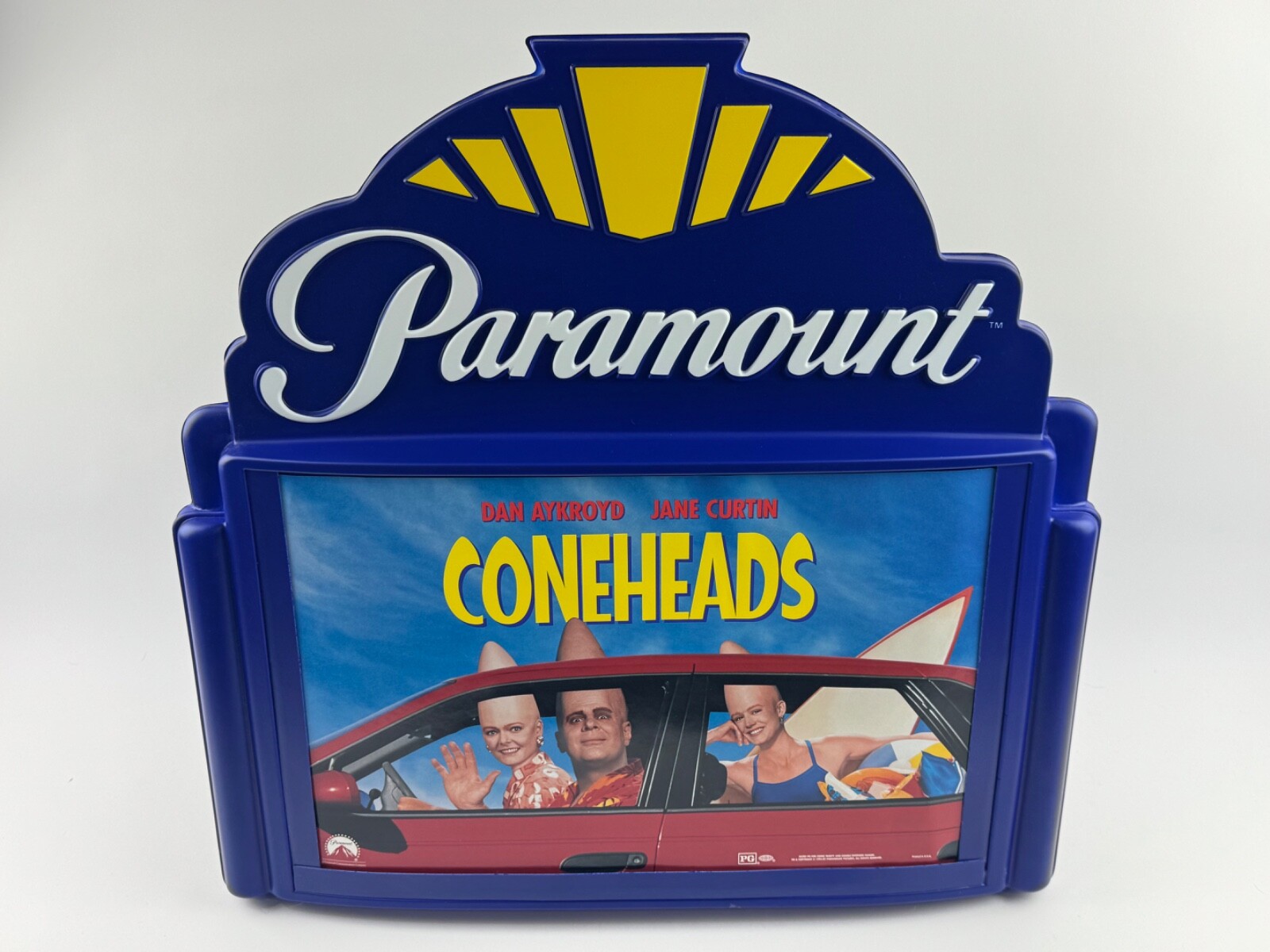 RARE Vintage Paramount 1993 Coneheads Movie Display Light Box Great Condition