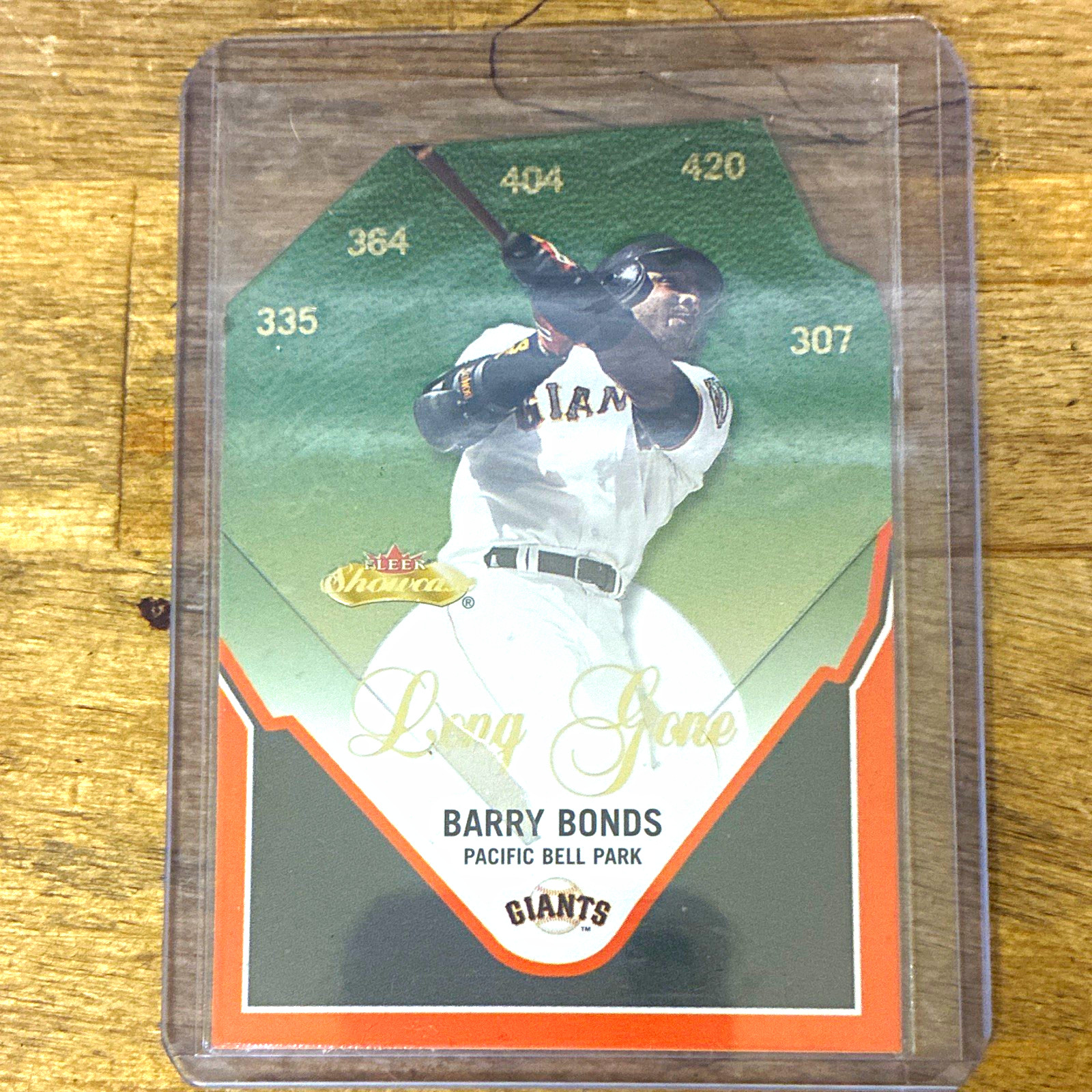 Fleer 2000 Showcase Long Gone Barry Bonds Pacific Bell Park #6 of 10 LG Fleer 2000 Showcase Long Gone Barry Bonds Pacific Bell Park #6 of 10 LG