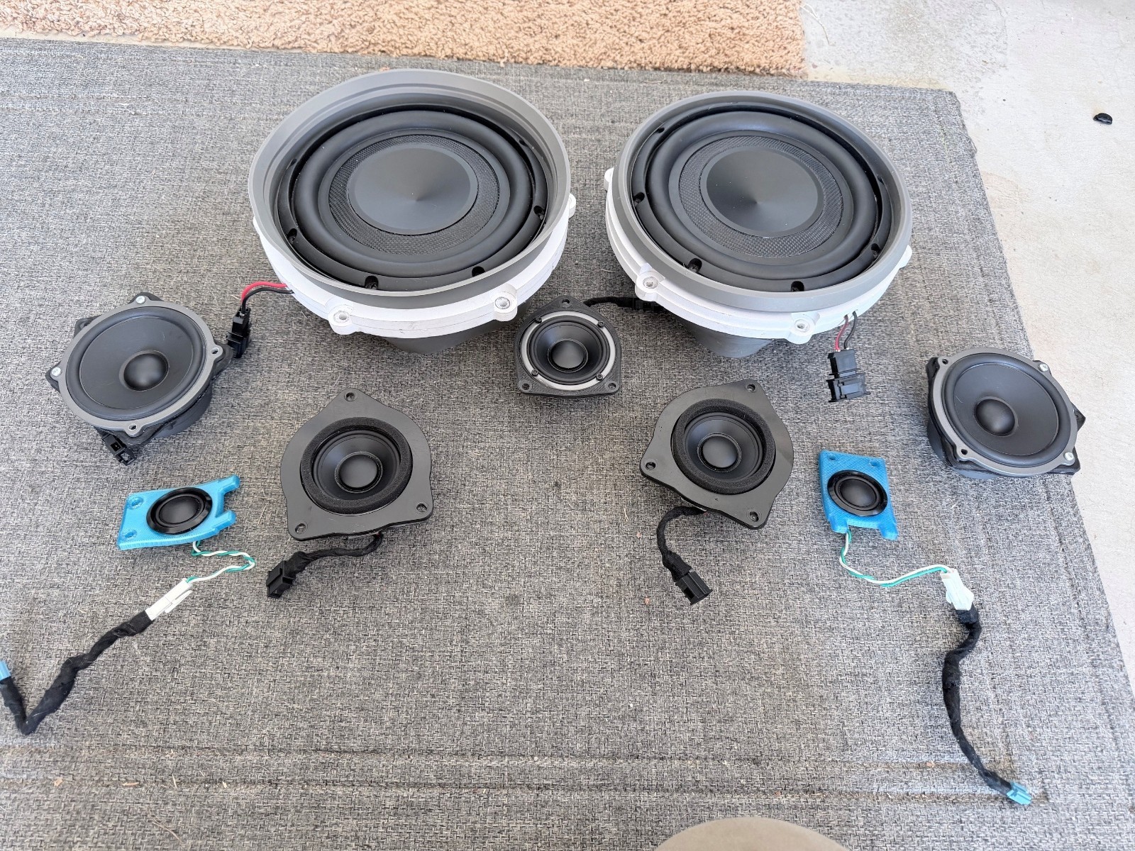 AudioFrog Car Stereo Speaker Set for Porsche Cayman 981