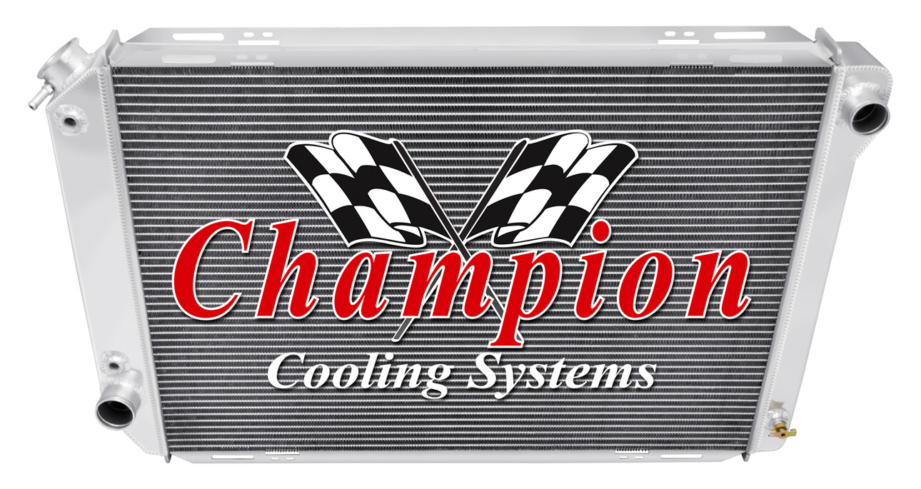 3 Row SubZero Champion Radiator for 1980 1981 1982 1983 1984 Ford Bronco V8 Eng