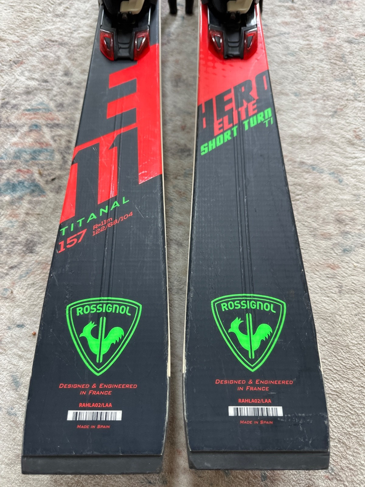 Rossignol Hero Elite ST Ti 157cm Skis with NX 12 Konect Bindings 2018/2019