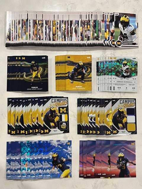 2026 Onit Michigan Wolverines Football *PICK YOUR PLAYER* Base or Insert Card