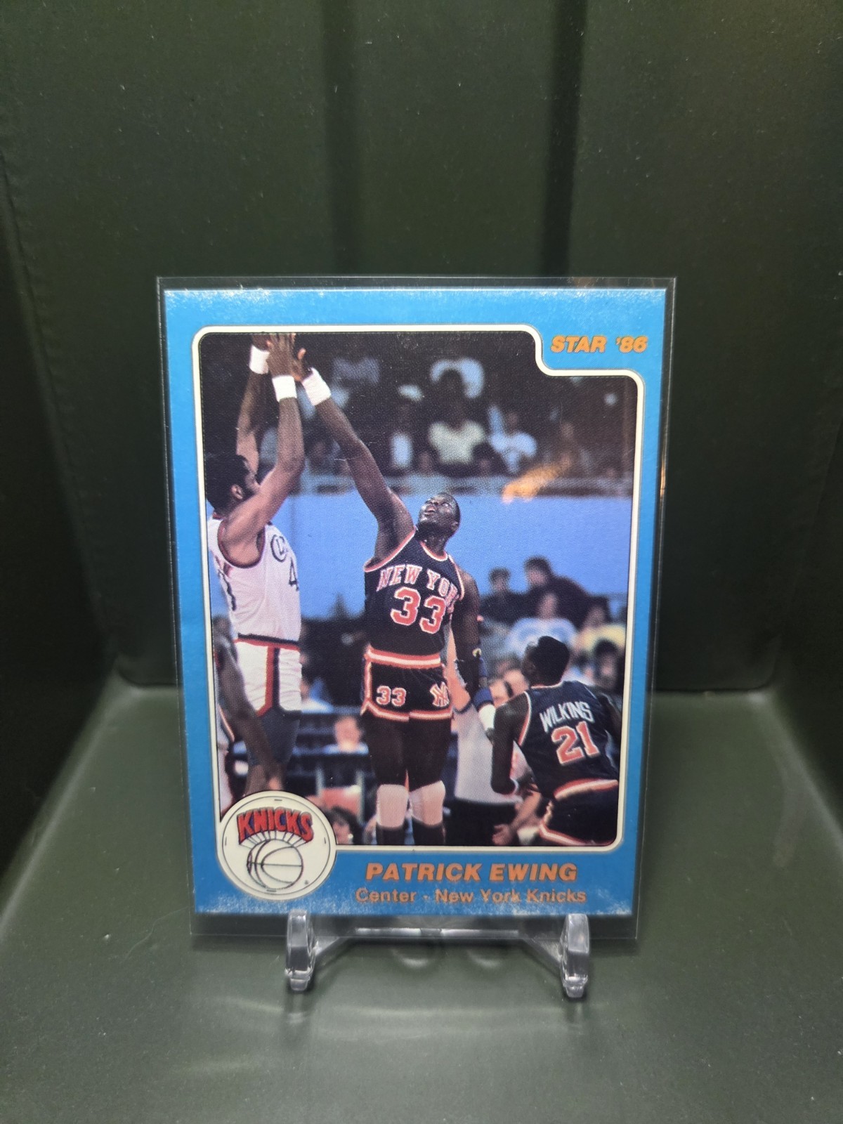 1985-86 Star Basketball Patrick Ewing #166 Rookie 1985-86 Star Basketball Patrick Ewing #166 Rookie
