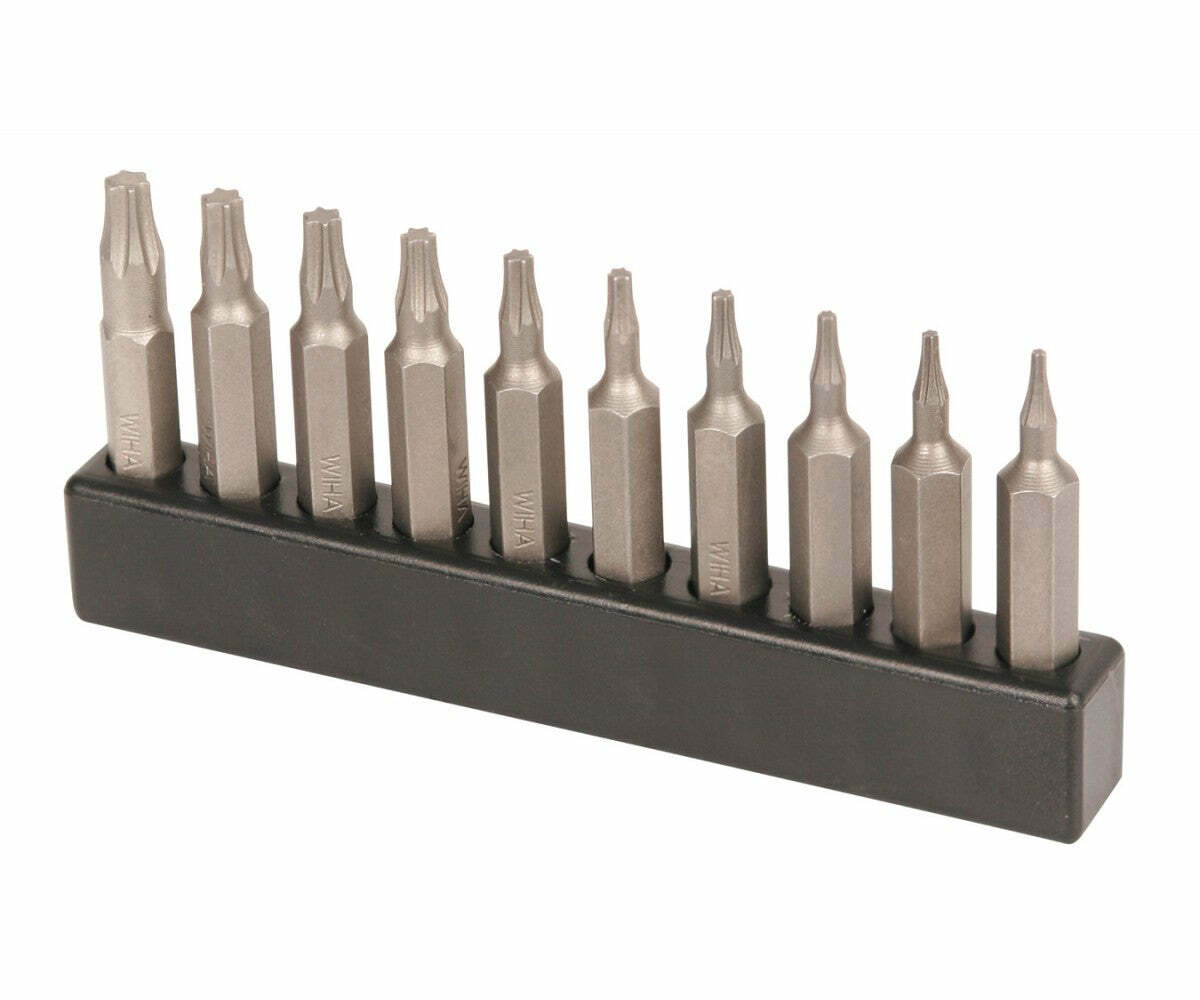 Wiha Tools 75988 Micro Bit Torx, 10 Pack