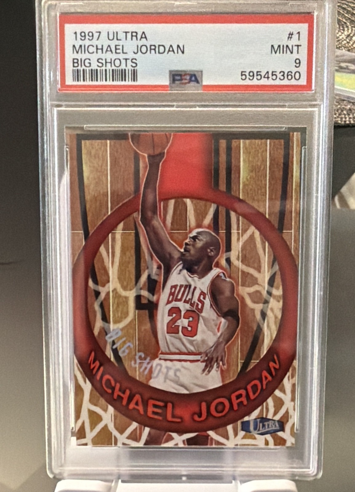 1997-98 Fleer Ultra - Big Shots Michael Jordan #1 BS 1997-98 Fleer Ultra - Big Shots Michael Jordan #1 BS