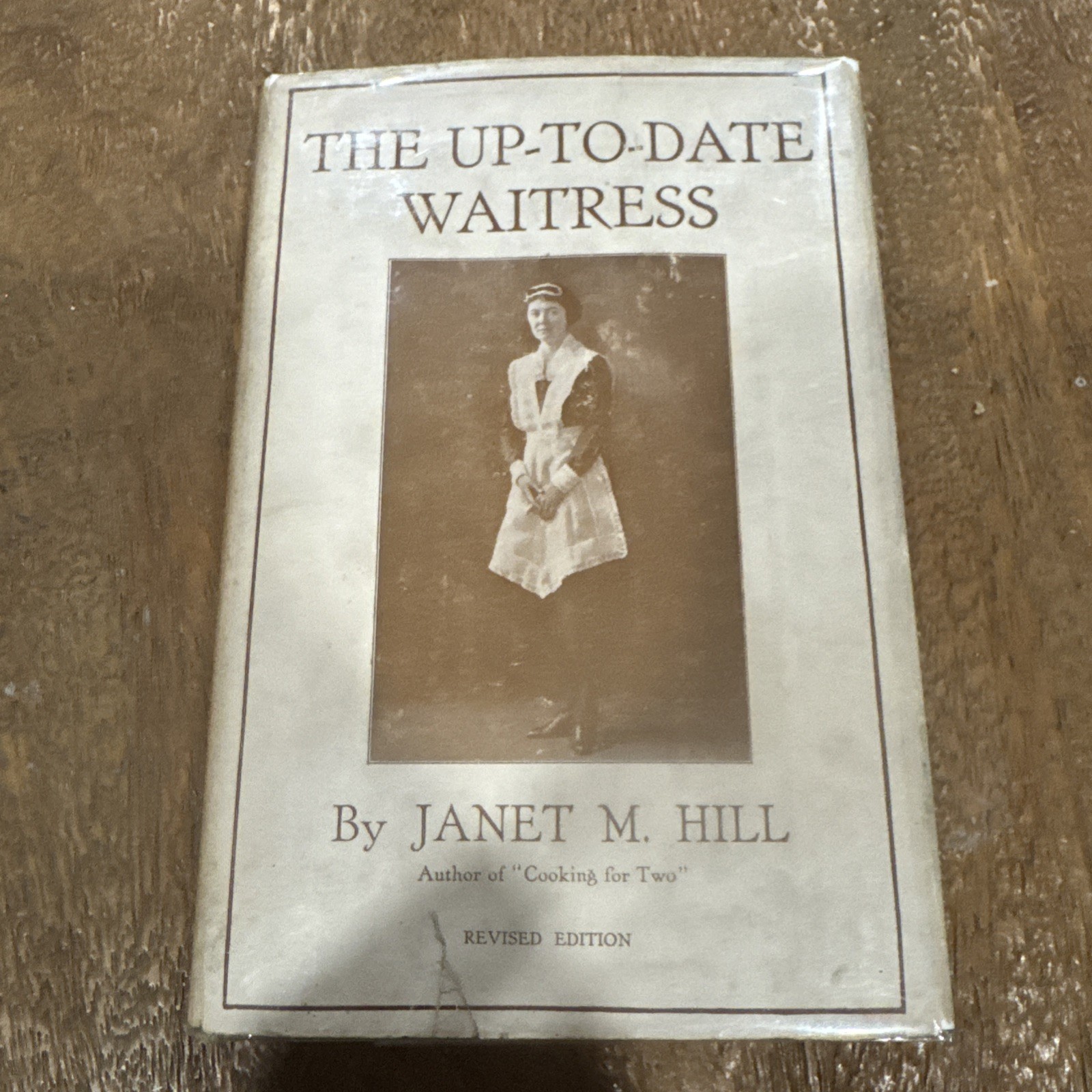 1921 The Up to Date Waitress Janet Hill Antique Restaurant Waiting Guide Book