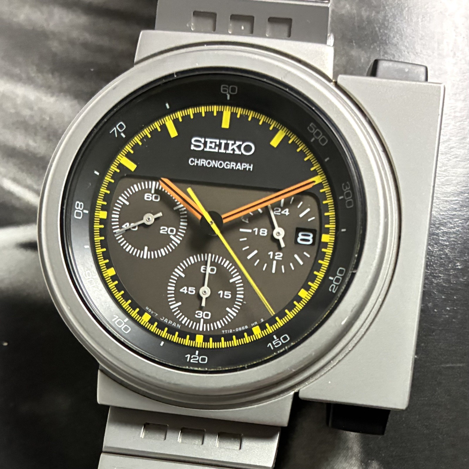 SEIKO 2015 Vintage Giugiaro Aliens Ripley Quartz Chronograph SCED035 NICE SEIKO 2015 Vintage Giugiaro Aliens Ripley Quartz Chronograph SCED035 NICE