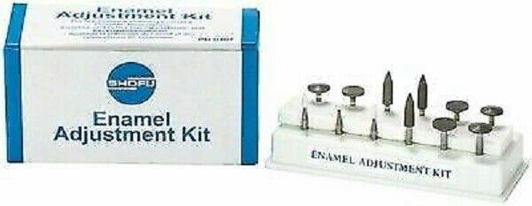 Enamel Adjustment Kit 12 pc Classic Plastic Contra Angle Kit by Shofu 0307 FDA