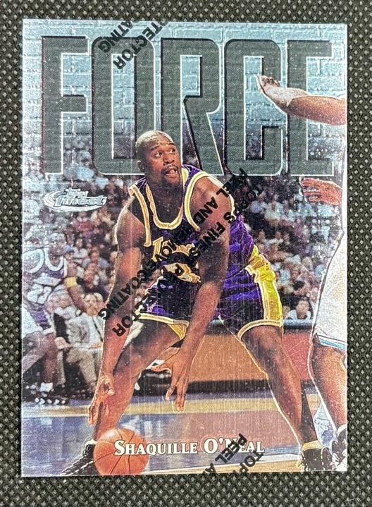 1997-98 Topps Finest - Uncommon Silver Shaquille O\'Neal #148 🏀🏆 1997-98 Topps Finest - Uncommon Silver Shaquille O\'Neal #148 🏀🏆