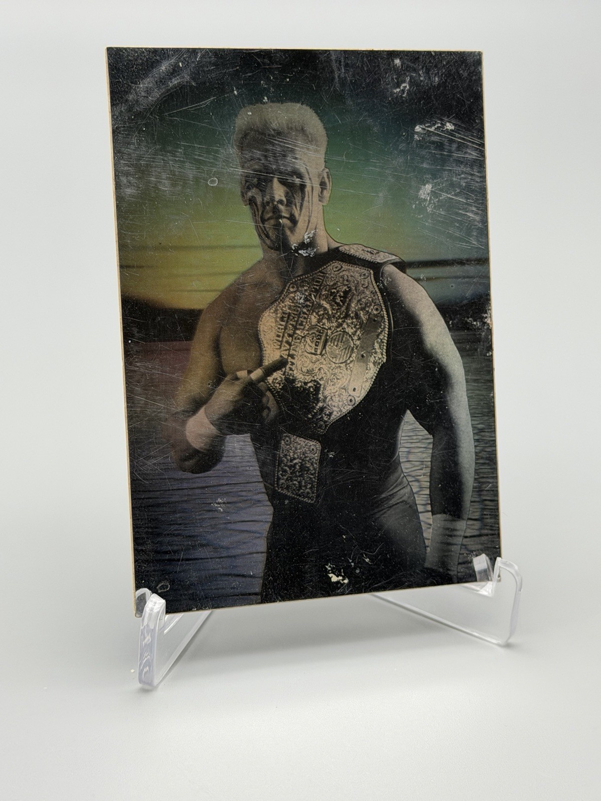 1991 Impel WCW - Hologram Sting. See Photos For Condition Issues