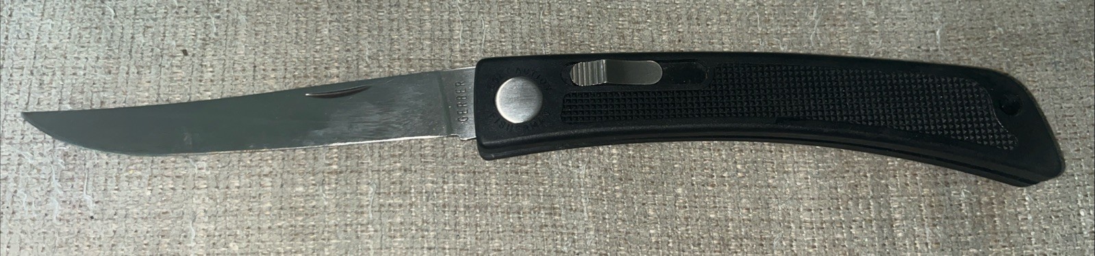 VTG Gerber Bolt Action Fisherman Filet Folding Knife made in USA 1984 VTG Gerber Bolt Action Fisherman Filet Folding Knife made in USA 1984