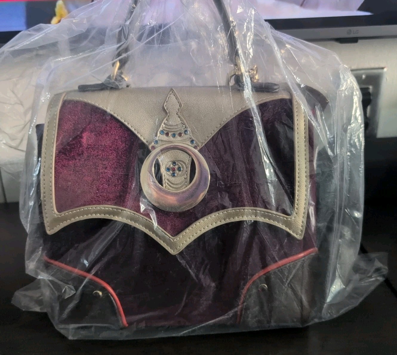 Disney Star Wars Padme Queen Amidala Velvet Handbag Backpack Crossbody Bag Purse Disney Star Wars Padme Queen Amidala Velvet Handbag Backpack Crossbody Bag Purse