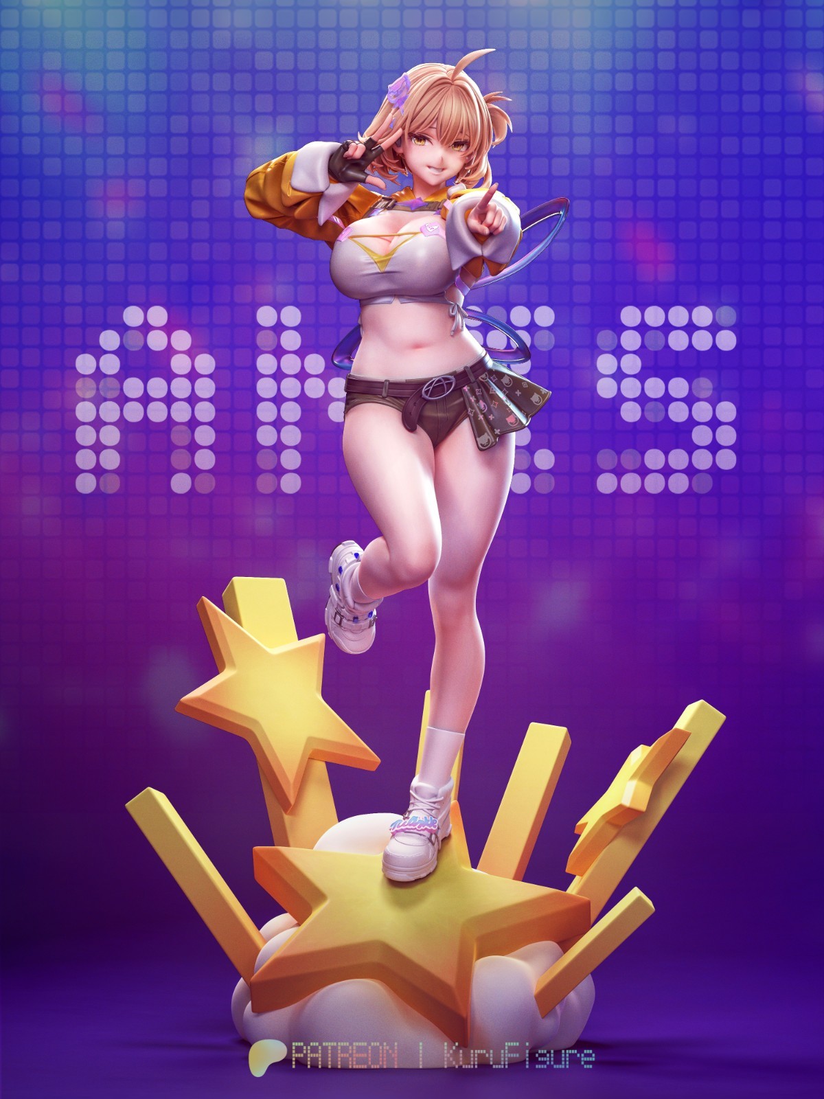 1:8 Anis Star Goddess of Victory NIKKE Fan Art UNPAINTED High Quality Garage Kit
