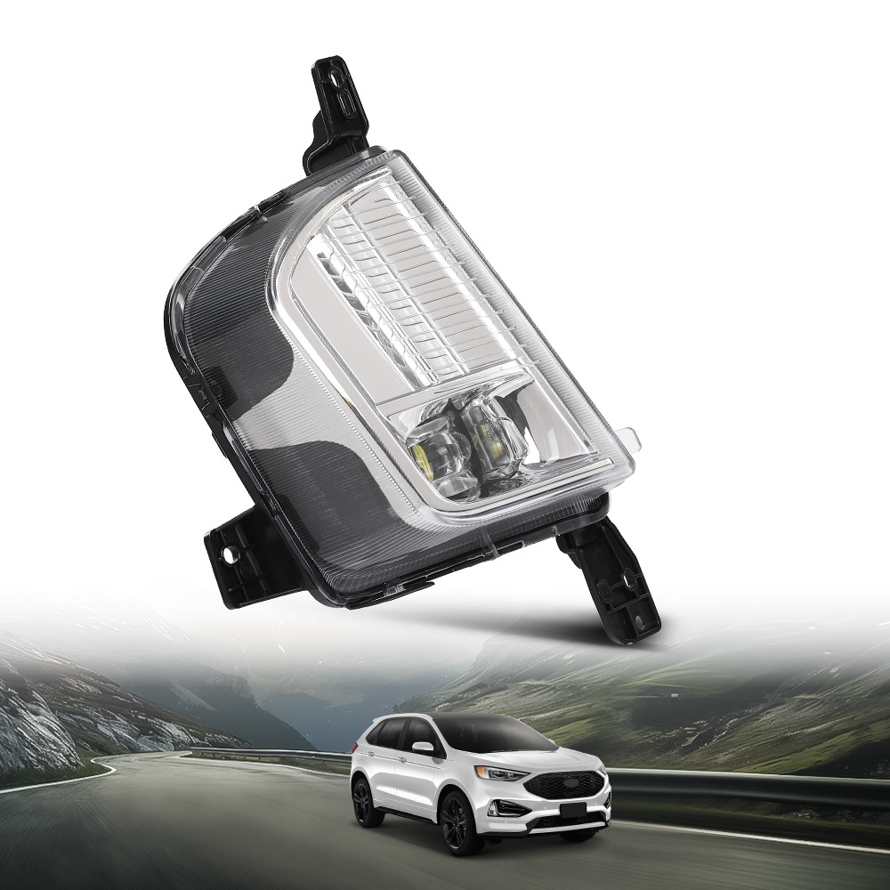 2019 2020 2021 2022 For Ford Edge RH Right Side Clear LED Fog Light Driving Lamp
