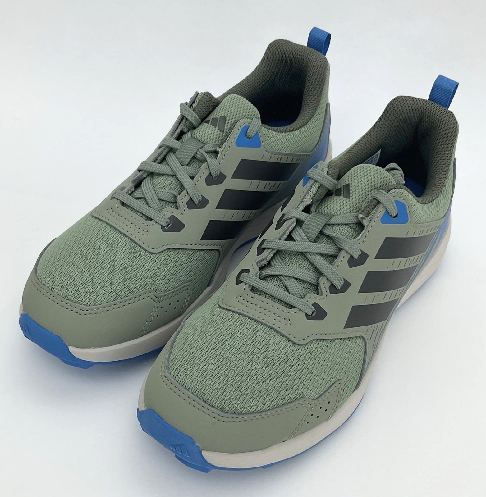 Youth adidas TERREX Tracefinder J Trail Running Low Top Sneaker Green/Blue NIB Youth adidas TERREX Tracefinder J Trail Running Low Top Sneaker Green/Blue NIB
